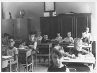 Schulklasse 1-6 im Jahre 1962